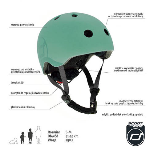 Kask S-M Forest