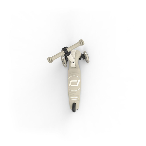 SCOOTANDRIDE Highwaykick 3S Hulajnoga z systemem sterowania 2w1 i kółkami LED składana 3+ Ash