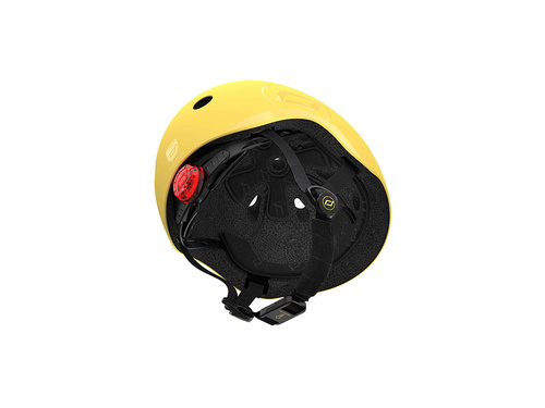 SCOOTANDRIDE Kask S-M dla dzieci  3+ Lemon