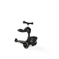 SCOOTANDRIDE Highwaykick 1 Lifestyle 2w1 Jeździk i hulajnoga z zamykanym schowkiem 1-5 lat Zebra