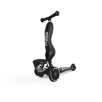 SCOOTANDRIDE Highwaykick 1 Lifestyle 2w1 Jeździk i hulajnoga z zamykanym schowkiem 1-5 lat Zebra