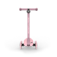 SCOOTANDRIDE Highwaykick 3S Hulajnoga z systemem sterowania 2w1 i kółkami LED składana 3+ Rose