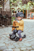 SCOOTANDRIDE Highwaykick 1 Lifestyle 2w1 Jeździk i hulajnoga z zamykanym schowkiem 1-5 lat Zebra