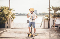 SCOOTANDRIDE Kask S-M dla dzieci  3+ Lemon