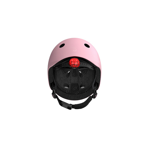 SCOOTANDRIDE Kask M-L dla starszych dzieci i nastolatków Rose
