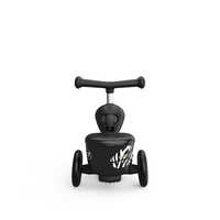 SCOOTANDRIDE Highwaykick 1 Lifestyle 2w1 Jeździk i hulajnoga z zamykanym schowkiem 1-5 lat Zebra