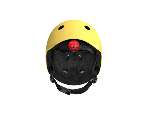 SCOOTANDRIDE Kask S-M dla dzieci  3+ Lemon