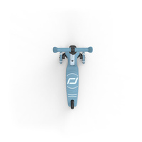 SCOOTANDRIDE Highwaykick 3S Hulajnoga z systemem sterowania 2w1 i kółkami LED składana 3+ Steel