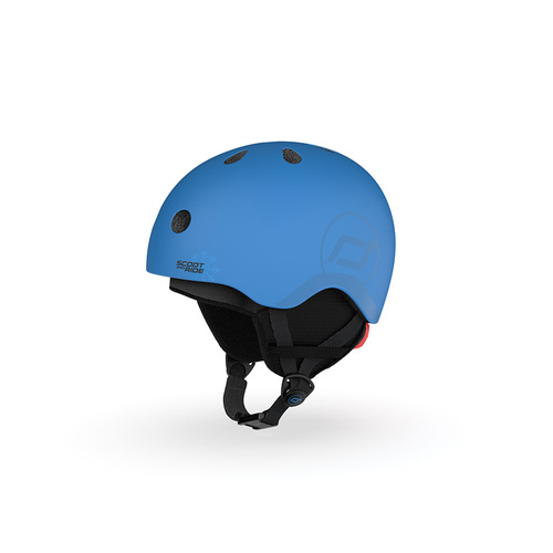 SCOOTANDRIDE Kask narciarski zimowy S-M dla dzieci 3+ Ocean
