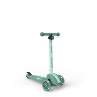 SCOOTANDRIDE Highwaykick 3S Hulajnoga z systemem sterowania 2w1 i kółkami LED składana 3+ Forest