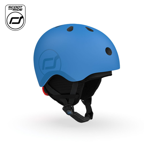 SCOOTANDRIDE Kask narciarski zimowy S-M dla dzieci 3+ Ocean