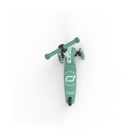 SCOOTANDRIDE Highwaykick 3S Hulajnoga z systemem sterowania 2w1 i kółkami LED składana 3+ Forest