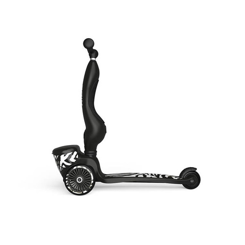 SCOOTANDRIDE Highwaykick 1 Lifestyle 2w1 Jeździk i hulajnoga z zamykanym schowkiem 1-5 lat Zebra