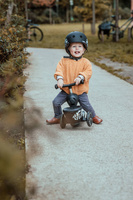 SCOOTANDRIDE Highwaykick 1 Lifestyle 2w1 Jeździk i hulajnoga z zamykanym schowkiem 1-5 lat Zebra
