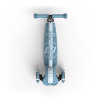 SCOOTANDRIDE Highwaykick 3S Hulajnoga z systemem sterowania 2w1 i kółkami LED składana 3+ Steel