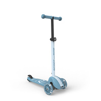 SCOOTANDRIDE Highwaykick 3S Hulajnoga z systemem sterowania 2w1 i kółkami LED składana 3+ Steel