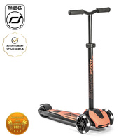 SCOOTANDRIDE Highwaykick 5 LED Hulajnoga trójkołowa balansowa ze świecącymi kółkami 5+ Peach