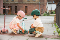 SCOOTANDRIDE Highwaykick 3S Hulajnoga z systemem sterowania 2w1 i kółkami LED składana 3+ Forest