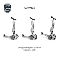 SCOOTANDRIDE Highwaykick 1 Lifestyle 2w1 Jeździk i hulajnoga z zamykanym schowkiem 1-5 lat Zebra