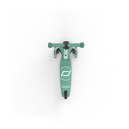 SCOOTANDRIDE Highwaykick 3S Hulajnoga z systemem sterowania 2w1 i kółkami LED składana 3+ Forest