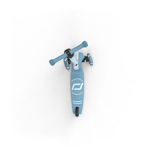 SCOOTANDRIDE Highwaykick 3S Hulajnoga z systemem sterowania 2w1 i kółkami LED składana 3+ Steel