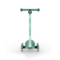 SCOOTANDRIDE Highwaykick 3S Hulajnoga z systemem sterowania 2w1 i kółkami LED składana 3+ Forest