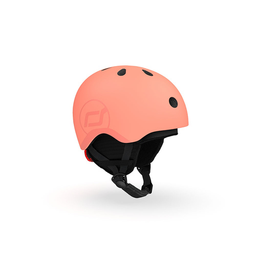 SCOOTANDRIDE Kask narciarski zimowy S-M dla dzieci 3+ Peach